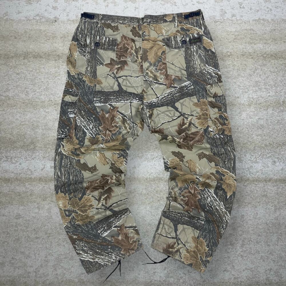Vintage 90s Realtree Tactical Pants 40x32 Baggy Wide Leg Hunting Camo Made USA